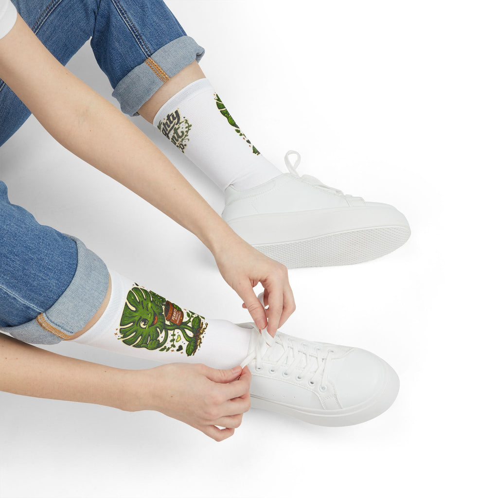 Monstera Mascot Socks